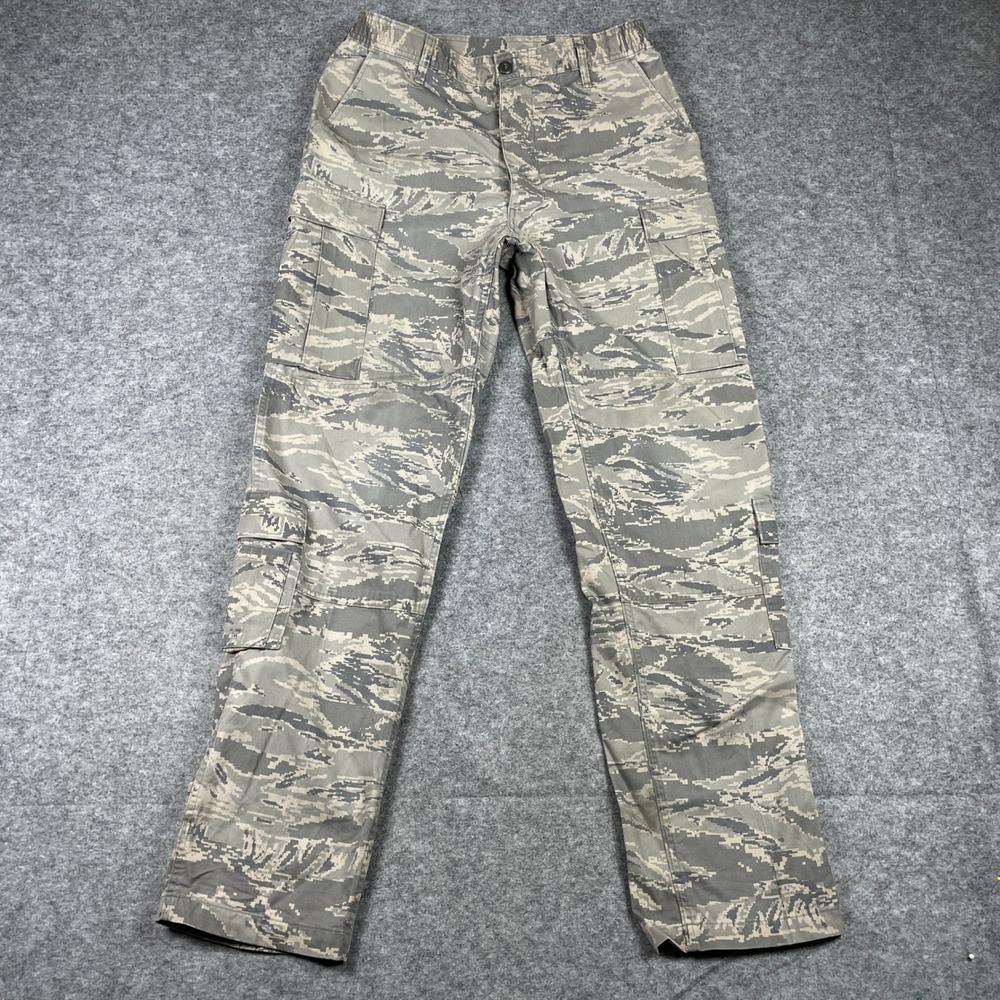 Air Force Camo Utility Trousers Pants Mens 34L (Fits 34x34) Grey ABU Propper